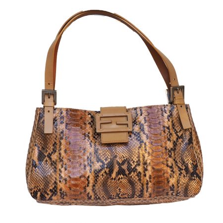 Borsa "Fendi" in Pelle Esotica - immagine 3