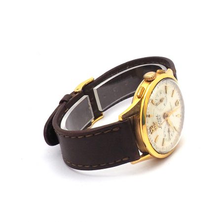 Orologio da polso "Lorenz" in Oro 18 Kt Cronografo - immagine 2