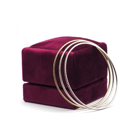 Bracciali Tondi in Oro e Pietre Preziose