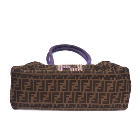 Borsa "Fendi" De Jour Purple - immagine 3