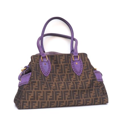 Borsa "Fendi" De Jour Purple - immagine 4