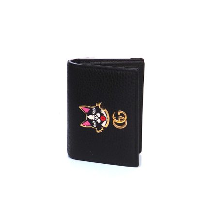 Portafoglio "Gucci" Marmont nero - immagine 4