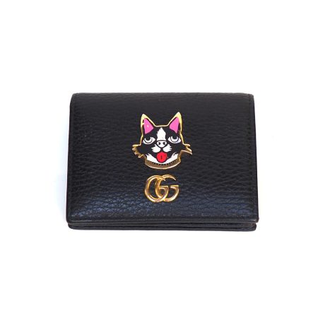 Portafoglio "Gucci" Marmont nero