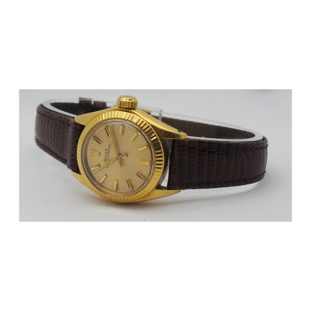 Orologio da polso "Rolex " Oyster Lady in Oro - immagine 3