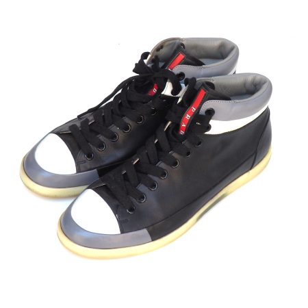 Sneacker "Prada" in Pelle - immagine 2