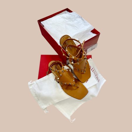 Sandali infradito "Valentino Garavani" Rockstud in pelle - immagine 2