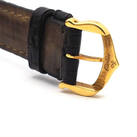 Orologio da polso "Cartier" Tank Américaine Automatico in oro 18 Kt - immagine 6