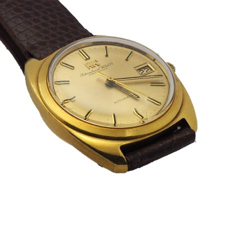 Orologio da polso "IWC" Vintage IN ORO 18 KT - immagine 3