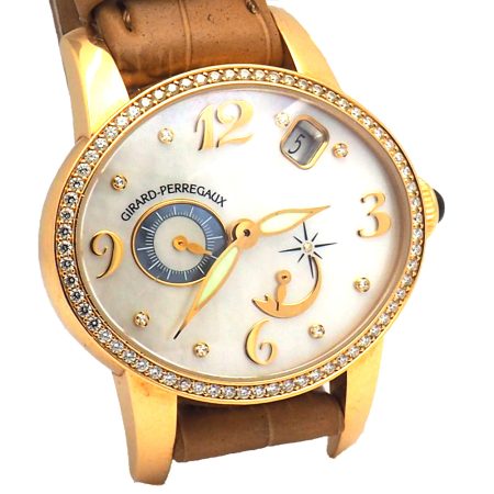 Orologio da polso "Girard-Perregaux" in Oro e Diamanti - immagine 3