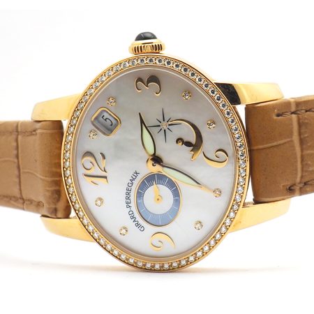 Orologio da polso "Girard-Perregaux" in Oro e Diamanti