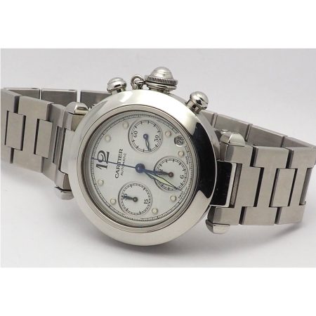 Orologio da Polso "Cartier" Pasha C Chronograph - immagine 3