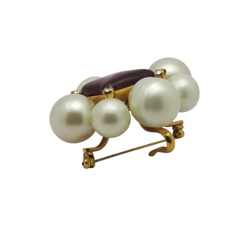 Spilla"Chanel" Gripoix '90 - immagine 4