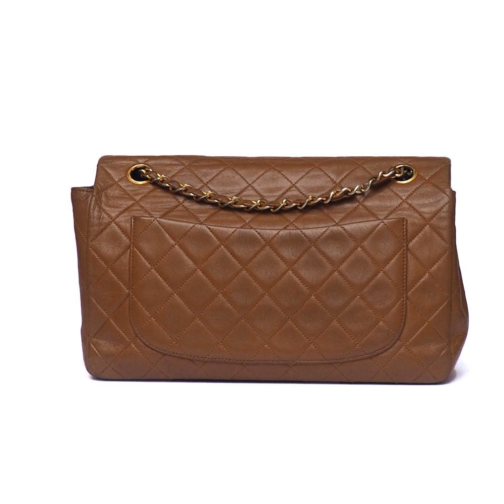 Borsa "Chanel" Timeless Marrone - immagine 3