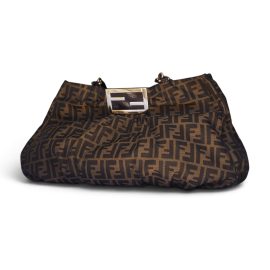 Borsa "Fendi" Mia tela Jacquard